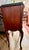 Vintage 1920s French-Style End Tables With 3-Drawers, Ornate Carvings and Glass Tops For Sale In Los Angeles - Image 6 of 10
