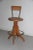 Contemporary Minimalist Rotating Stool, 1950s For Sale - Image 3 of 8