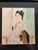 Vintage Japanese-Style Woman in Kimono Framed Print — Circa 1980s Framing For Sale - Image 4 of 6