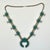 1960s Vintage Southwestern Zuni Native American Sterling & Turquoise Squash Blossom Beaded Necklace, 27” For Sale - Image 10 of 12