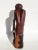 Auguste Rodin 1960s Carved Wood Thinking Man Sculpture For Sale - Image 4 of 11