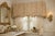 1980s Single Vintage Damask Polyester Valance With Beautiful Tassel Trim — 52.5” W - Neoclassical, Grandmillennial & Italianate - See Pics! For Sale - Image 5 of 7