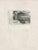 Mid-Century Modern Vintage Framed Signed Etching of the Old Weavers' Houses, Canterbury For Sale - Image 3 of 4