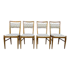 Mid Century Modern Set of 4 Paul McCobb Italian Style Dining Chairs