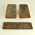 Metal Brutalist Bronze Push Pull Door Handles and Letterbox with Dynamic Relief, 1970s, Set of 3 For Sale - Image 7 of 18