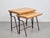 Brutalist Cast Iron and Oak Nesting Tables, 1970s, Set of 2 For Sale - Image 16 of 16
