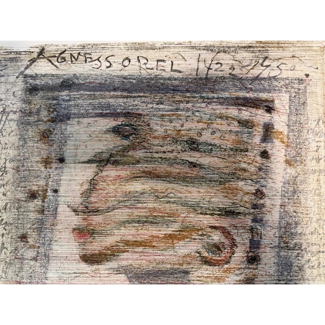 Belli, Homage to Agnes Sorel, 1970s, Oil on Canvas For Sale - Image 9 of 13