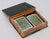 Animal Skin 1940s Vintage Leather Card Book Box For Sale - Image 7 of 12