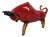 Elio Schiavon, Bull Model, 1980s, Murano Glass For Sale