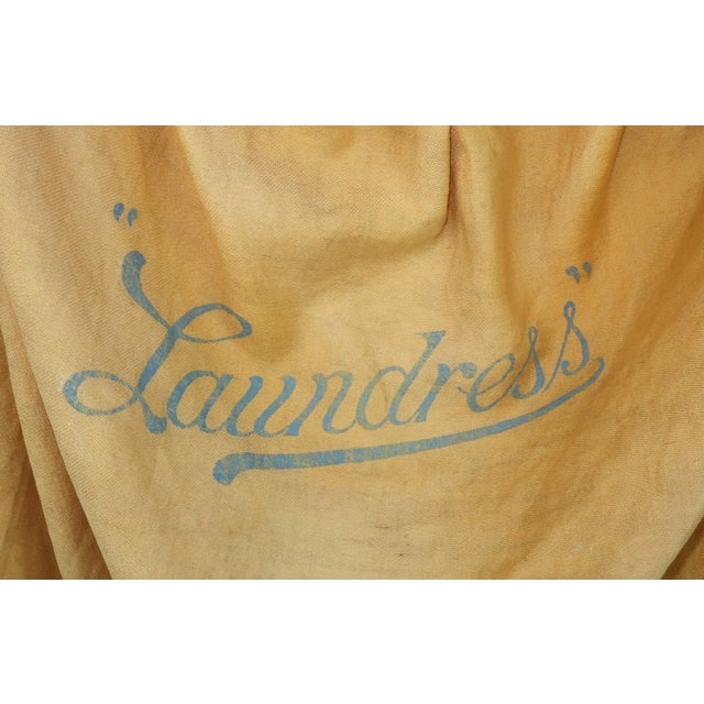 Don Shasteen Studios Hand Painted Art Deco 'Laundress' Hanging Bag, 1920's For Sale In Atlanta - Image 6 of 12