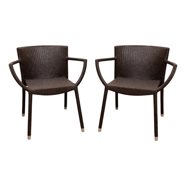 Nilo Model Armchairs by Chiaramonte & Marin for EMU, Set of 2 For Sale