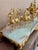 Early 20th Century Carriage Clock With Deer And Candlesticks In Gilt Bronze For Sale - Image 6 of 13