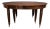 Oval Dining Table in Mahogany with 6 Legs, 19th Century For Sale