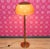 Decorative highlight Particularly elegant model Floor lamp from Cosack, with high-quality, heavy and solid workmanship...