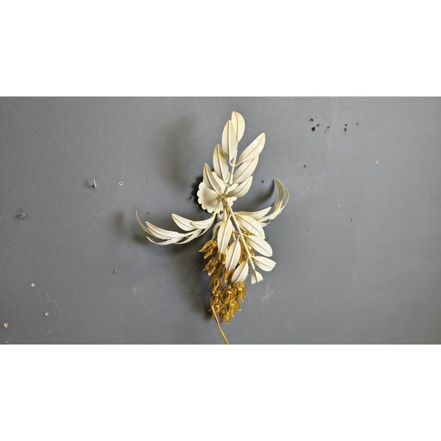 Vintage Floral Wall Lamp from Hans Kögl, 1970s For Sale - Image 18 of 18