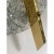 Silver Italian Wall Light in Transparent with Silver Leaf Murano Glass Disc and Brass Metal Frame by Simoeng For Sale - Image 8 of 12