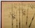 Khaki Japanese Showa Four Panel Screen Spring Bamboo Landscape For Sale - Image 8 of 18
