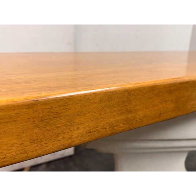 Wood Michael Taylor Design Diamond Console Table For Sale - Image 7 of 12