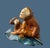 English Majolica Ceramic Monkeys For Sale - Image 4 of 6