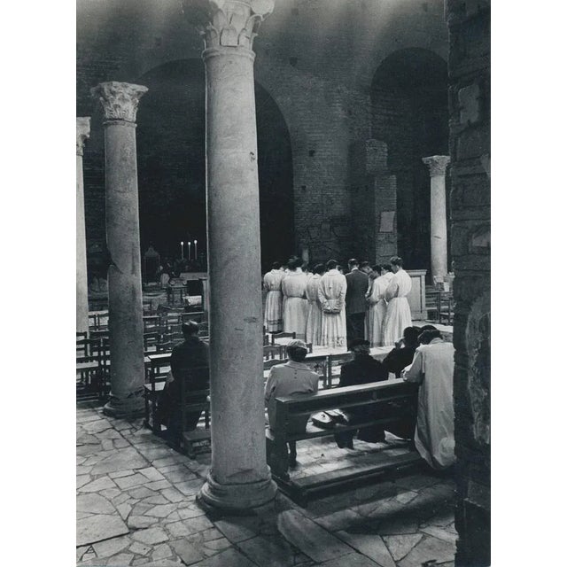 1950s Basilica, Italy, 1950s, Black & White Photograph For Sale - Image 5 of 5