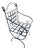 Moroccan Wrought Iron Chair For Sale