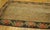 American 1930s Tan Camel Floral Folk Art Antique American Hooked Rug 6'0" X 8'10" Handknotted Wool Carpet For Sale - Image 3 of 6
