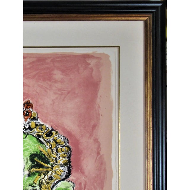 Printmaking Materials Graham Sutherland, Emerging Insect, 1968 For Sale - Image 7 of 8
