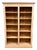 English Country Pale Oak Bookcase For Sale
