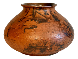 Studio Ceramic Vase by Ursula Kohne with Reduced Fire-Marked Surface, Worpswede, Germany, 1970s