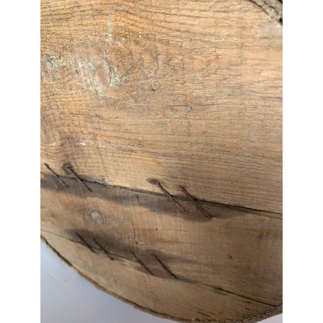 Wood Antique French ‘Dame-Jeanne’, Demijohn, Carboy With Original Crate For Sale - Image 7 of 12