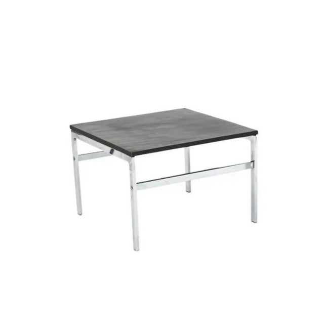 Metal 1960s Mid Century Chrome and Slate Coffee Table For Sale - Image 7 of 7