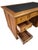 Italian Oak Executive Desk with Leather Top, 1940s For Sale - Image 6 of 14