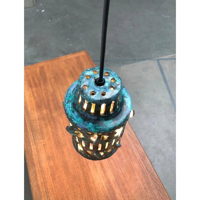 Mid-Century Ceramic Pendant Lamp, 1960s For Sale - Image 18 of 18