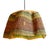 Late 20th Century Bolga Wave Vintage Tribal Basket Pendant Light For Sale - Image 5 of 5