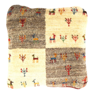 Fine Hand Knotted Persian Gabbeh Pillow