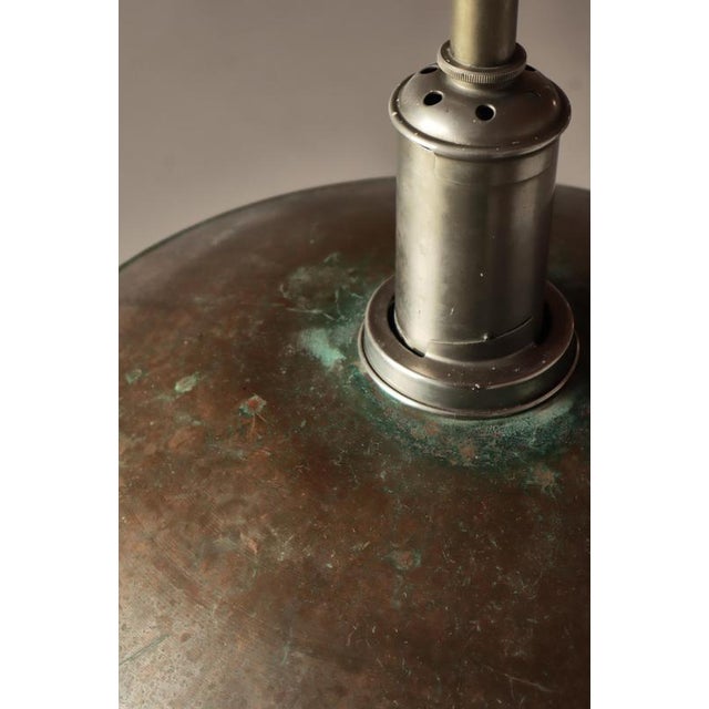 Scandinavian Modern 4/4 Pendant Light in Copper and Glass by Poul Henningsen for Louis Poulsen, 1930s For Sale - Image 11 of 17