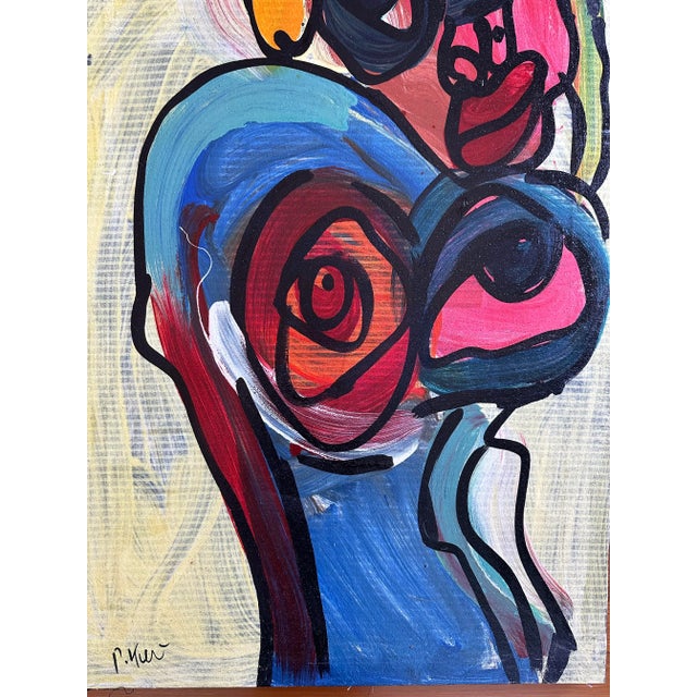 Abstract Expressionism Original Peter Keil Painting - Junge Wilde Collection For Sale - Image 3 of 5