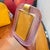 1990s Barovier Style Art Deco Pink Murano Glass and Brass Picture Frame For Sale - Image 12 of 12