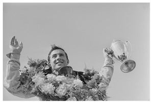 'Jackie Stewart Wins the International Trophy' Unframed Archival Pigment Print