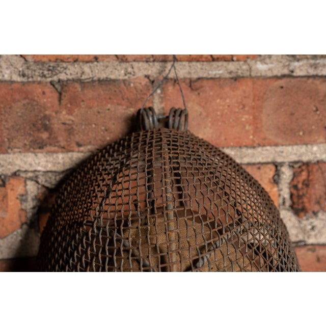 Metal Early 20th Century W W I Bayonet and Fencing Training Mask For Sale - Image 7 of 10