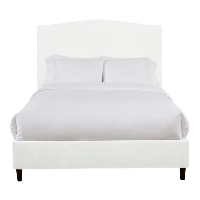 This listing is for the headboard only, and does not include the bedframe with the purchase. From Chairish's line of...