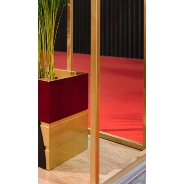 Divina Floor Pot in Powder-Coated Aluminum by Altreforme For Sale - Image 6 of 8