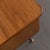 Large Mid-Century Modern Desk in Walnut Veneer and Brass, 1950s For Sale - Image 11 of 12