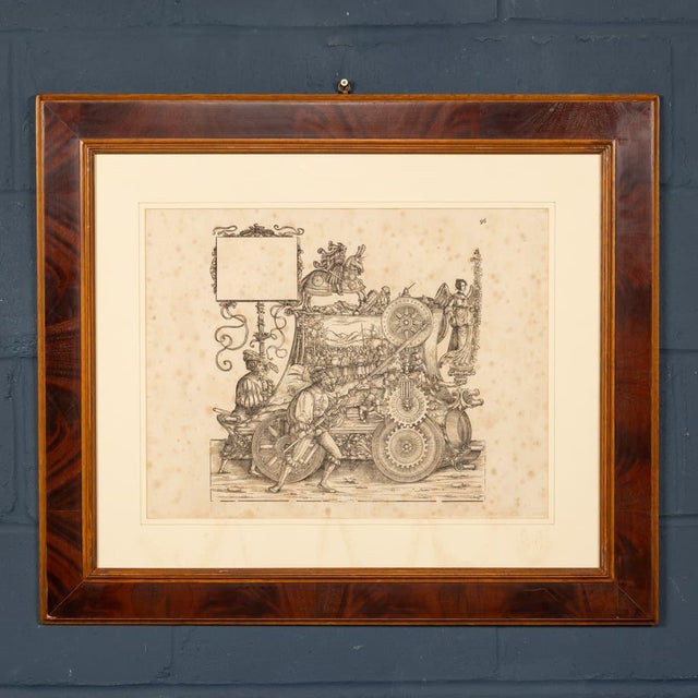 Hans Burgkmair the Elder, Triumphs of Maximilian, 1800s, Woodcut, Set of 3 For Sale - Image 4 of 18