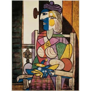 1985 AfterPicasso, "Woman Sitting in Front of the Window (Marie Therese)" Parisian Print