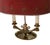 Late 19th Century Antique Tole and Brass Dolphins Lamps, France - a Pair For Sale - Image 5 of 6