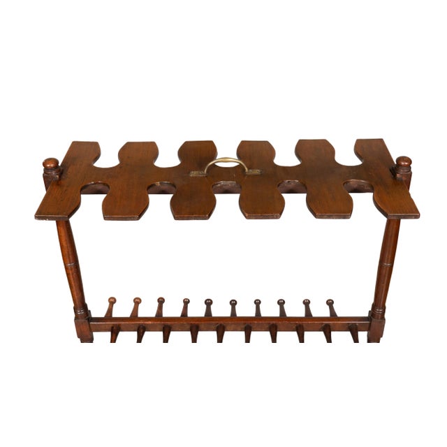 Victorian Mahogany Boot Rack For Sale - Image 10 of 13