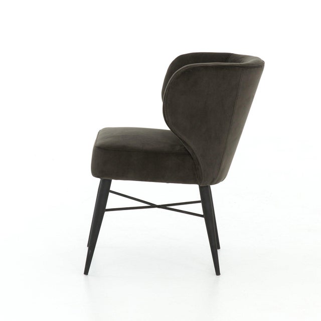 Four Hands Arianna Dining Chair - Bella Smoke For Sale In Austin - Image 6 of 12