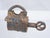 Antique padlock with bronze and iron key. Asia, 18th-19th century. Origin asia period 18th-19th century materials bronze...