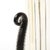 Mid 20th Century Pair of Mid-Century Hand-Blown Murano Fluted Glass Uplights W/ 24k Gold Flecks For Sale - Image 5 of 15